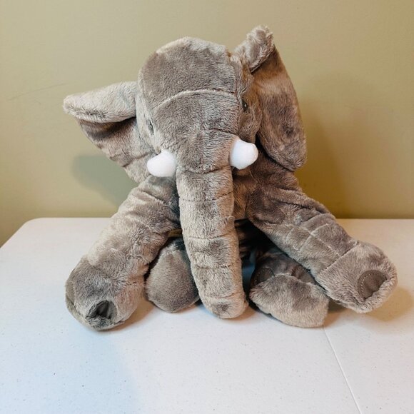 Cute & Cuddly Plush Elephant Stuffed Animal Toy For Kids Soft Elephant Plush Toy - Picture 1 of 8